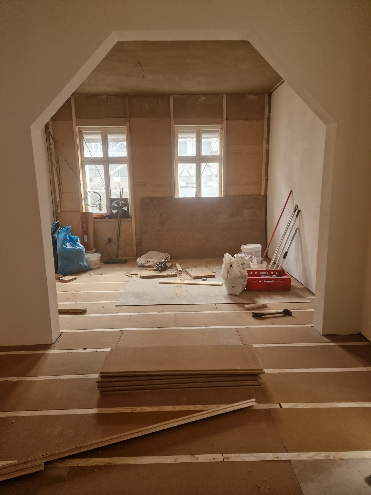 Fachwerkhaus Innen Holzfaser Lehmputz