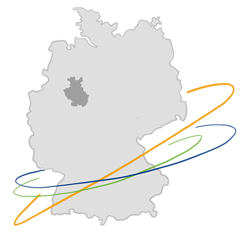 Deutschlandkarte Zeichnung